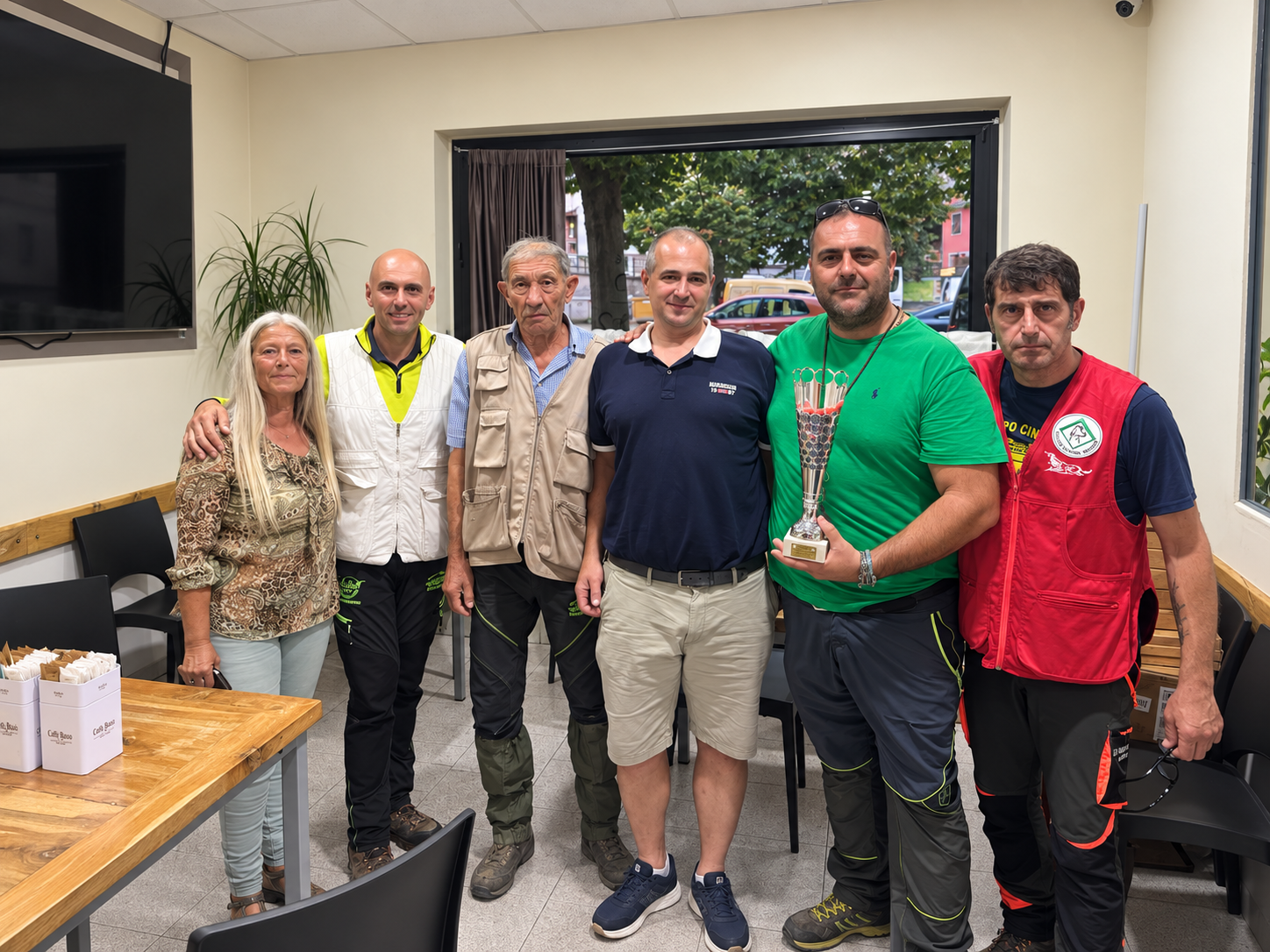 Premiazione del 1° Trofeo Speciale Pointer Claudio Macchiavelli